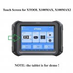 Touch Screen Digitizer Replacement for XTOOL X100MAX X100MAX2